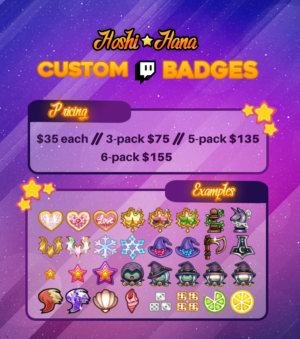 Custom Twitch Badges